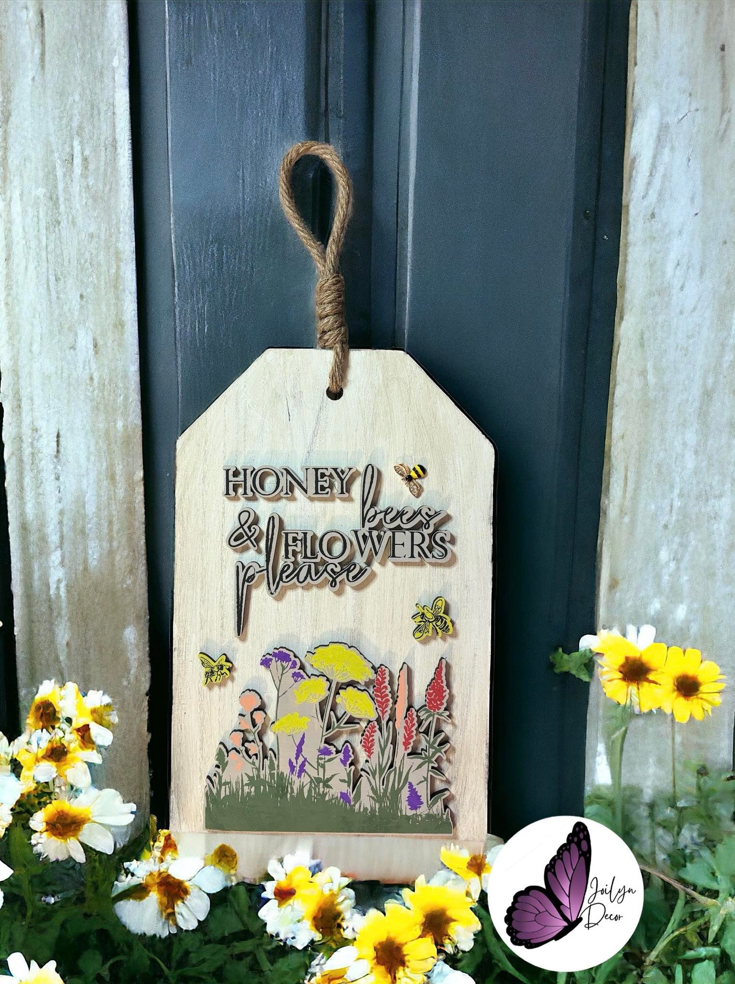 Honey bees, flowers please, magnolia