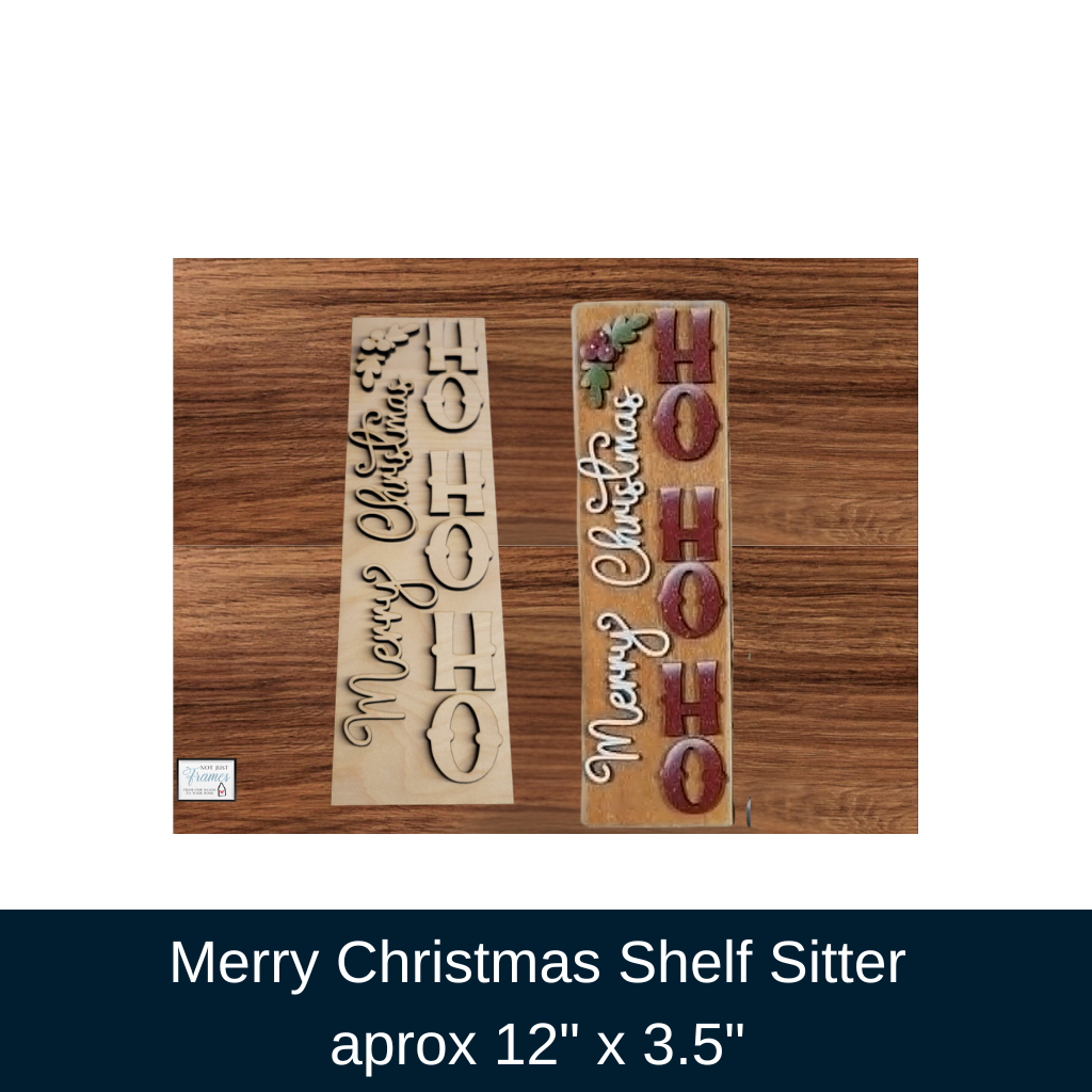 Merry Christmas Shelf Sitter