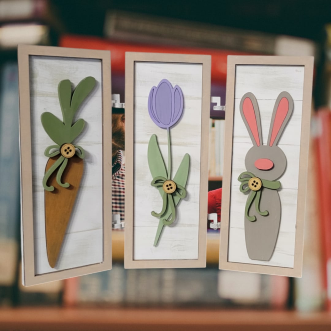 Spring Trio Sign Kit
