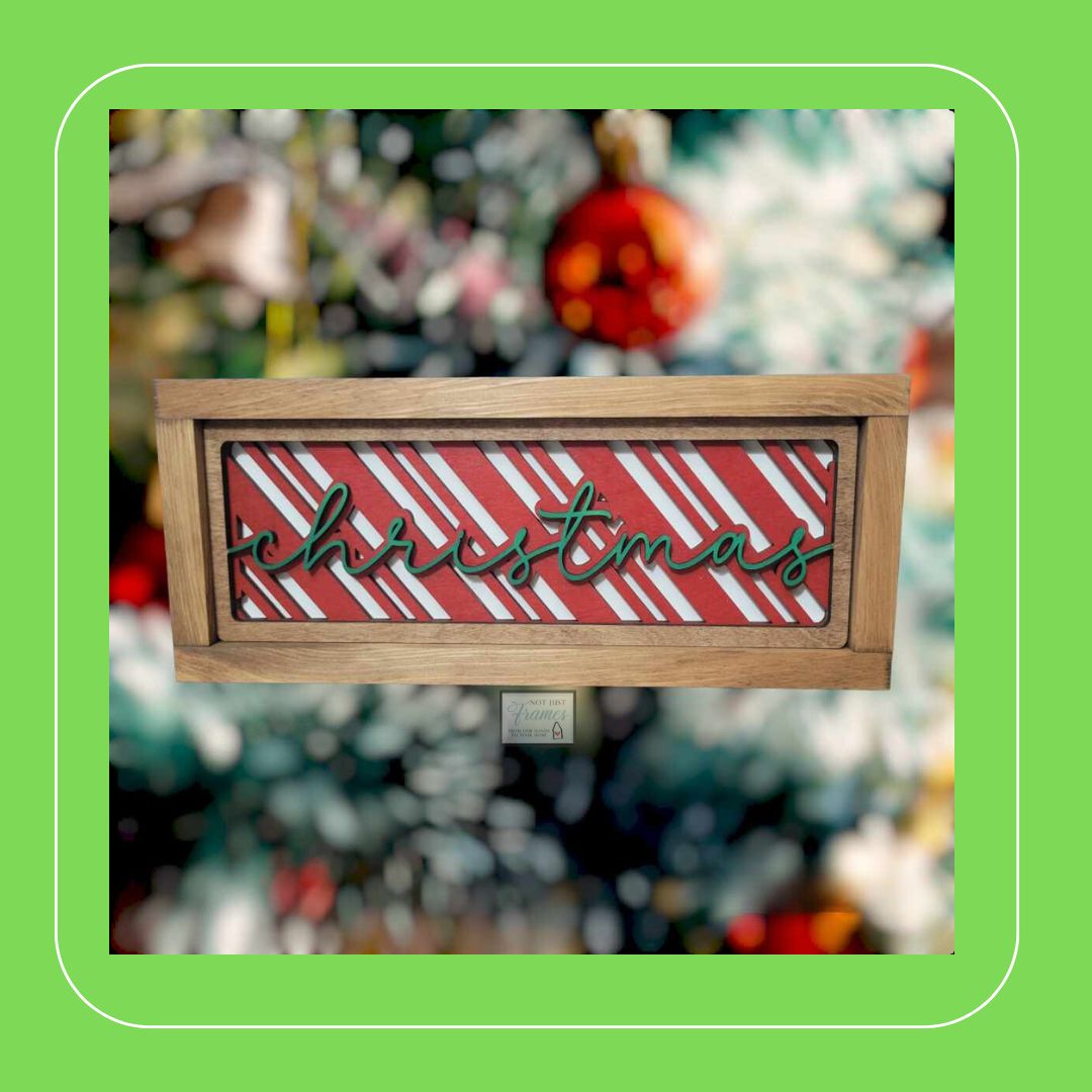 Christmas DIY Wood Frame Kit