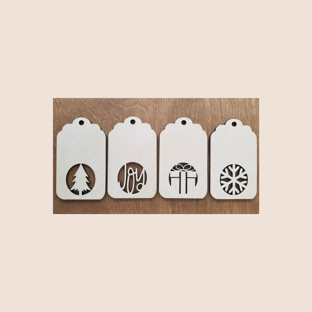 Christmas Tags (set of 4)