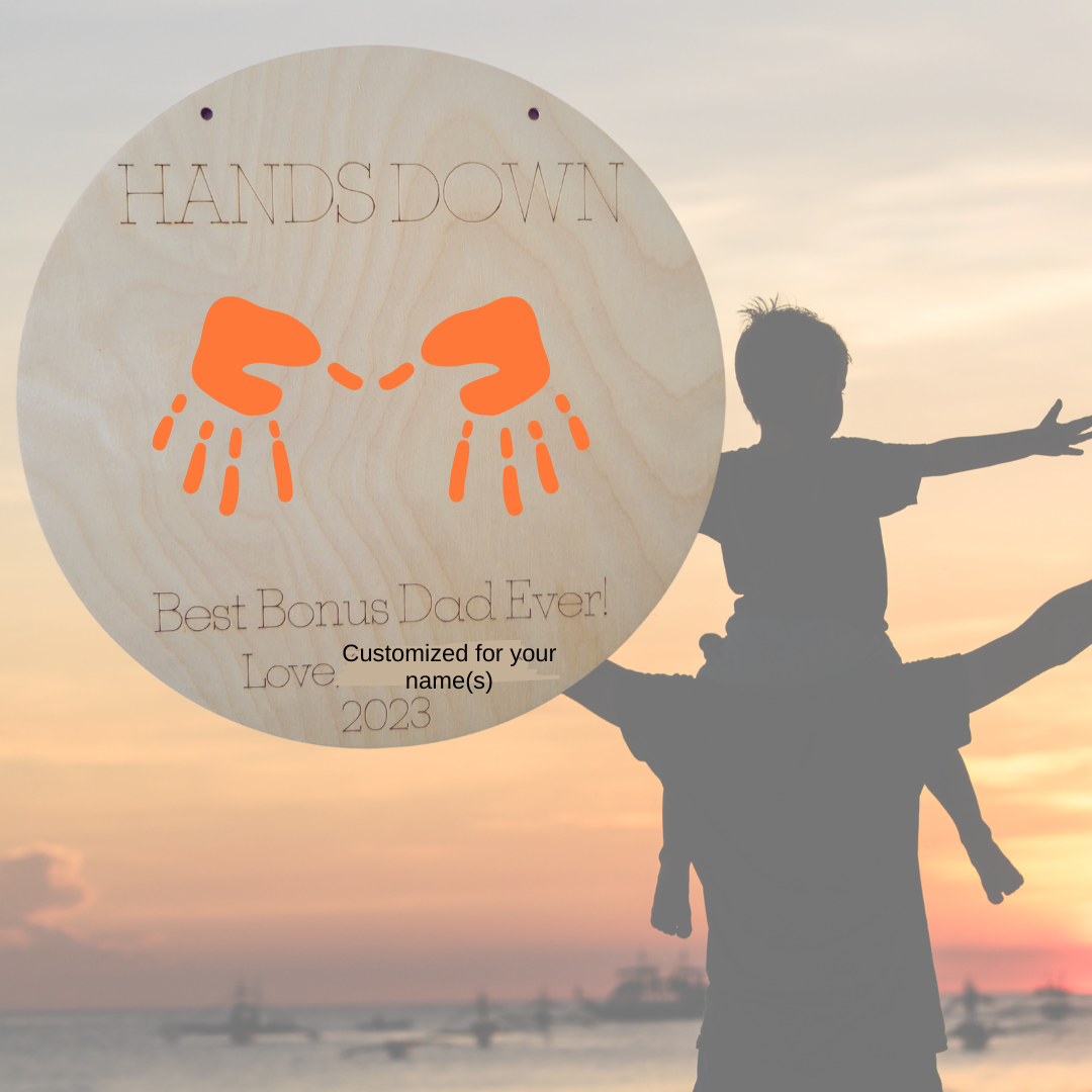 Father's Day Handprint Sign