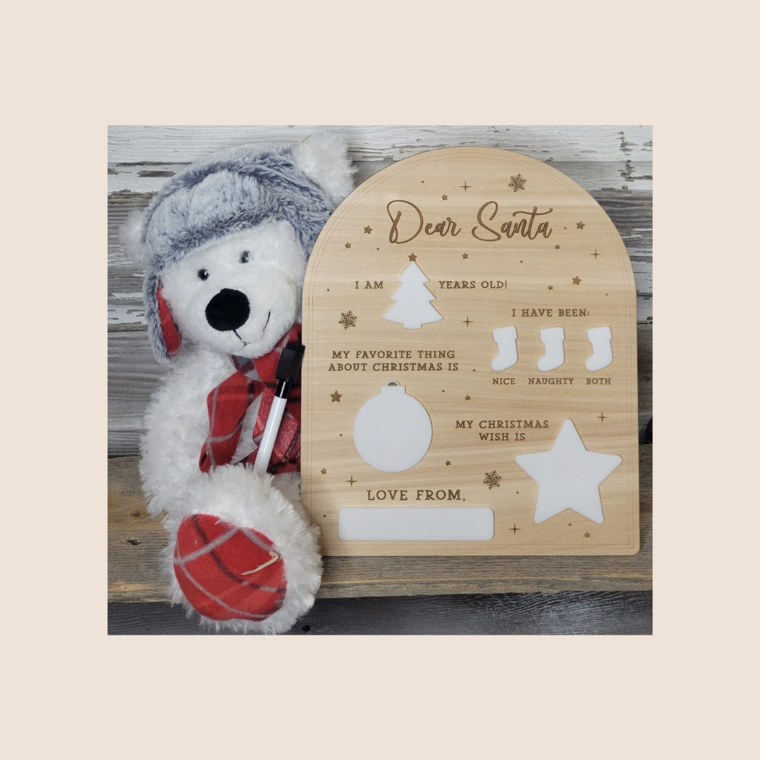Dear Santa Sign