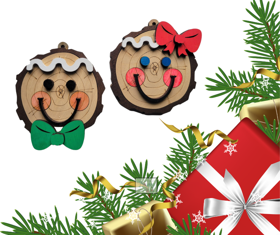 Wood Slice Ornaments