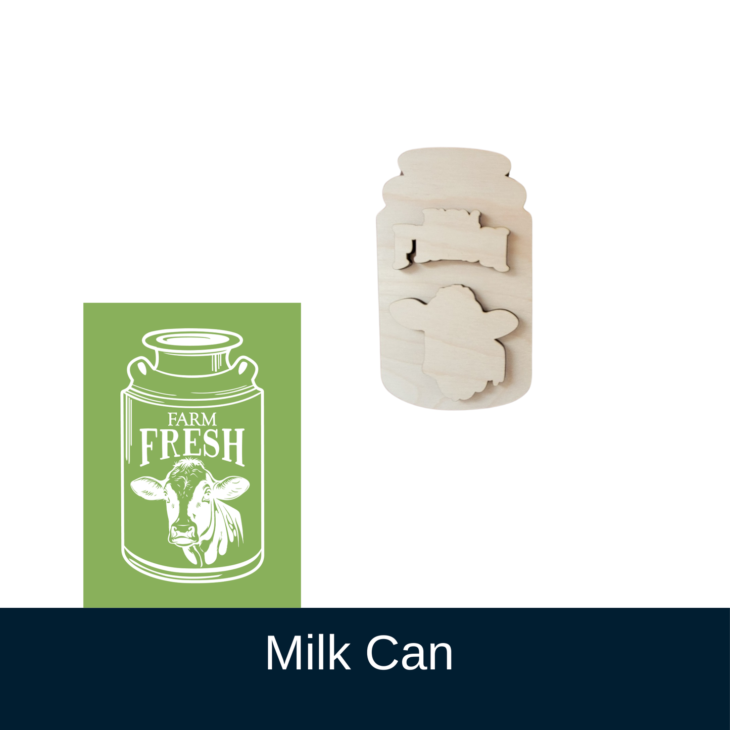 Milk Can - Magnolia