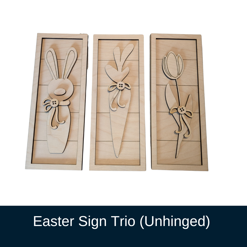 Spring Trio Sign Kit