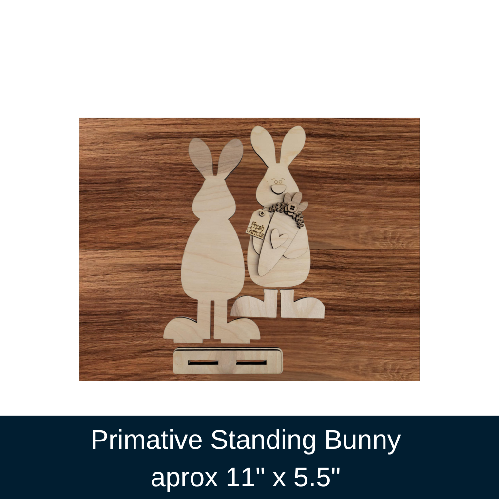 Spring Bunny with Carrot