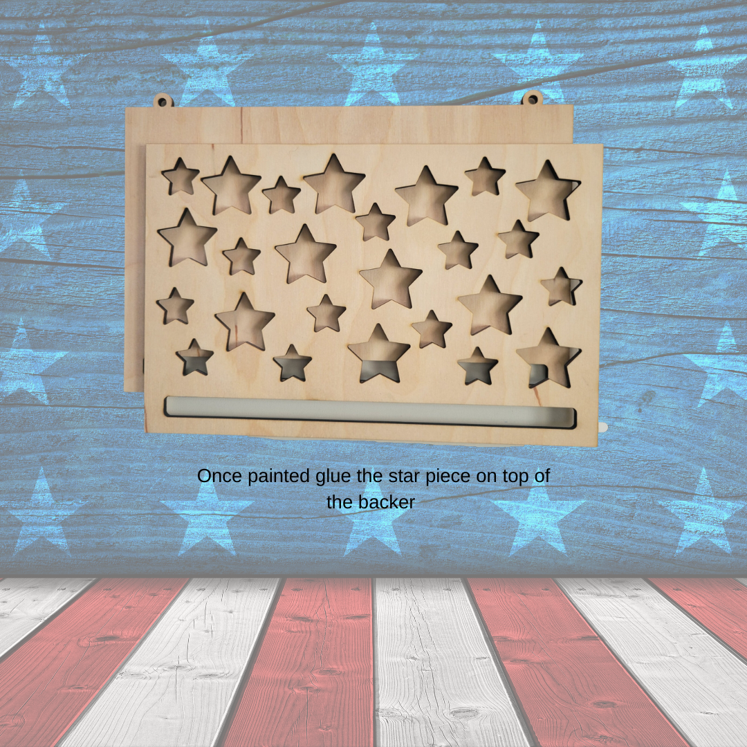 Star Rag Flag DIY Kit