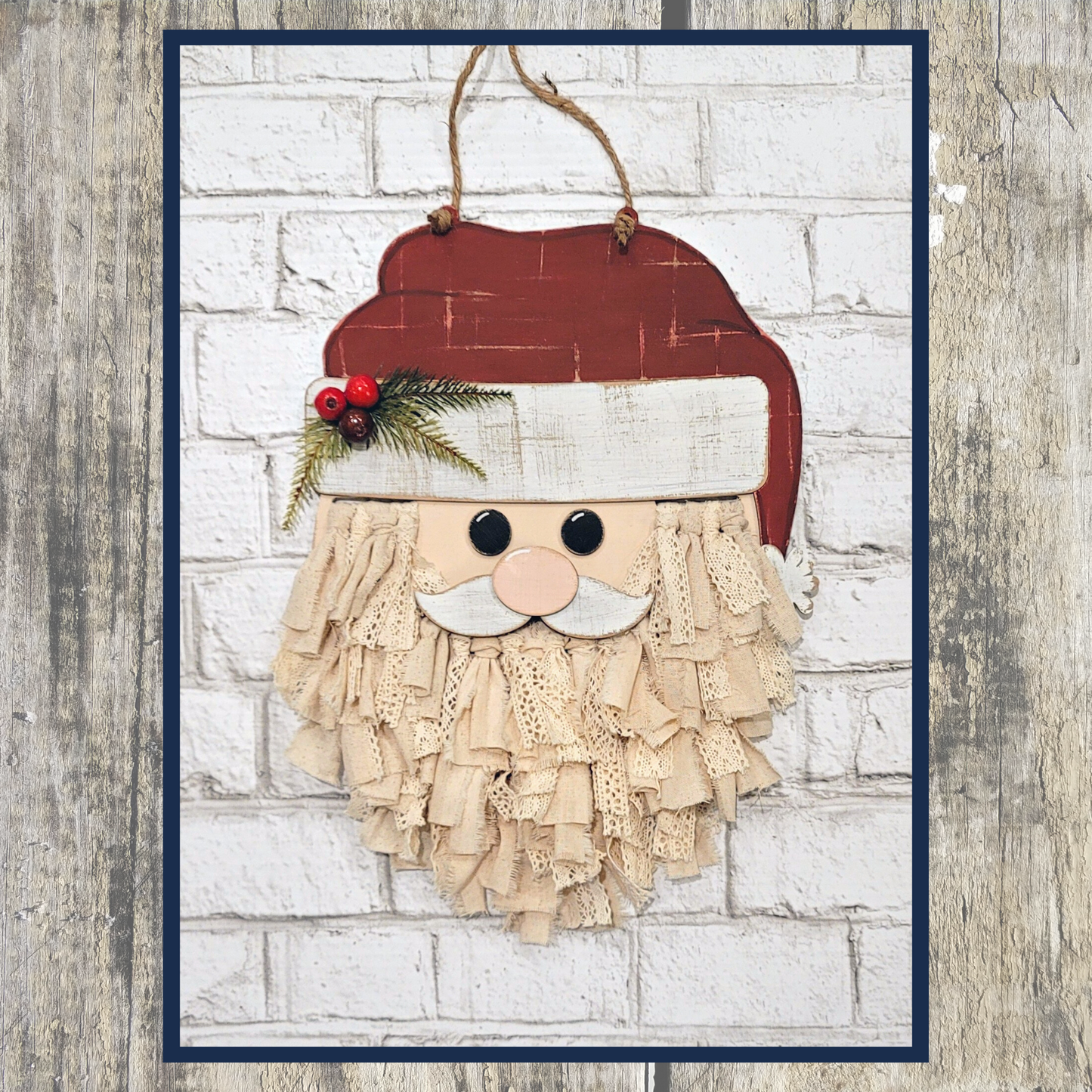 Rag Tie Santa