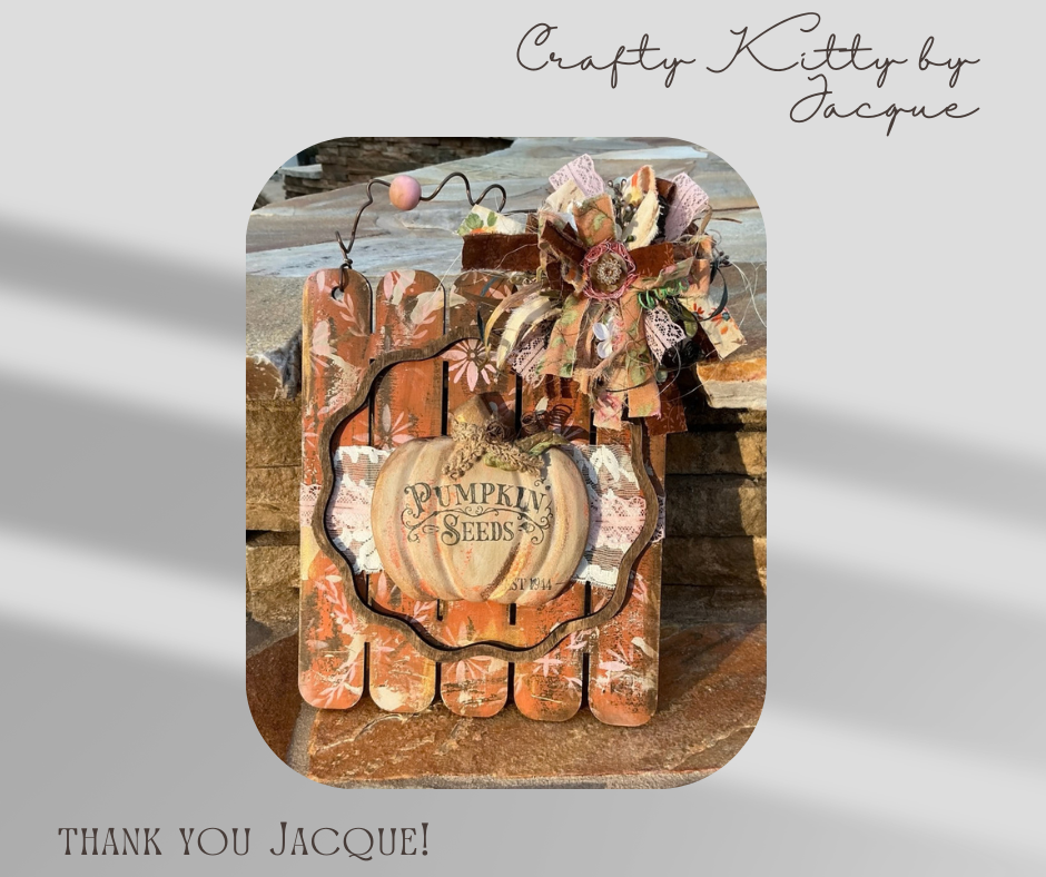 Happy Harvest Fence Sign
