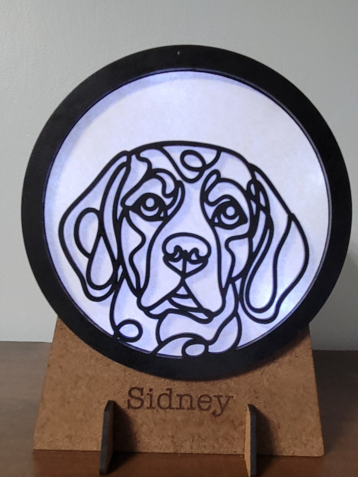 Dog Silhouette Series