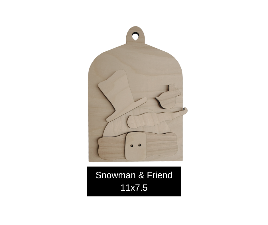 Snowman with Friend