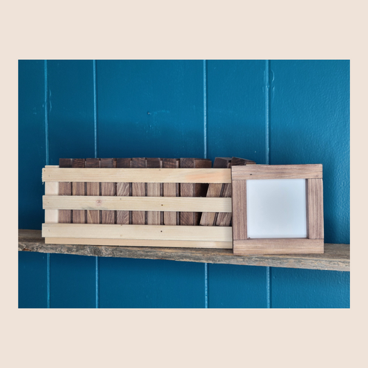 Twelve "Frames" of Christmas w/Crate