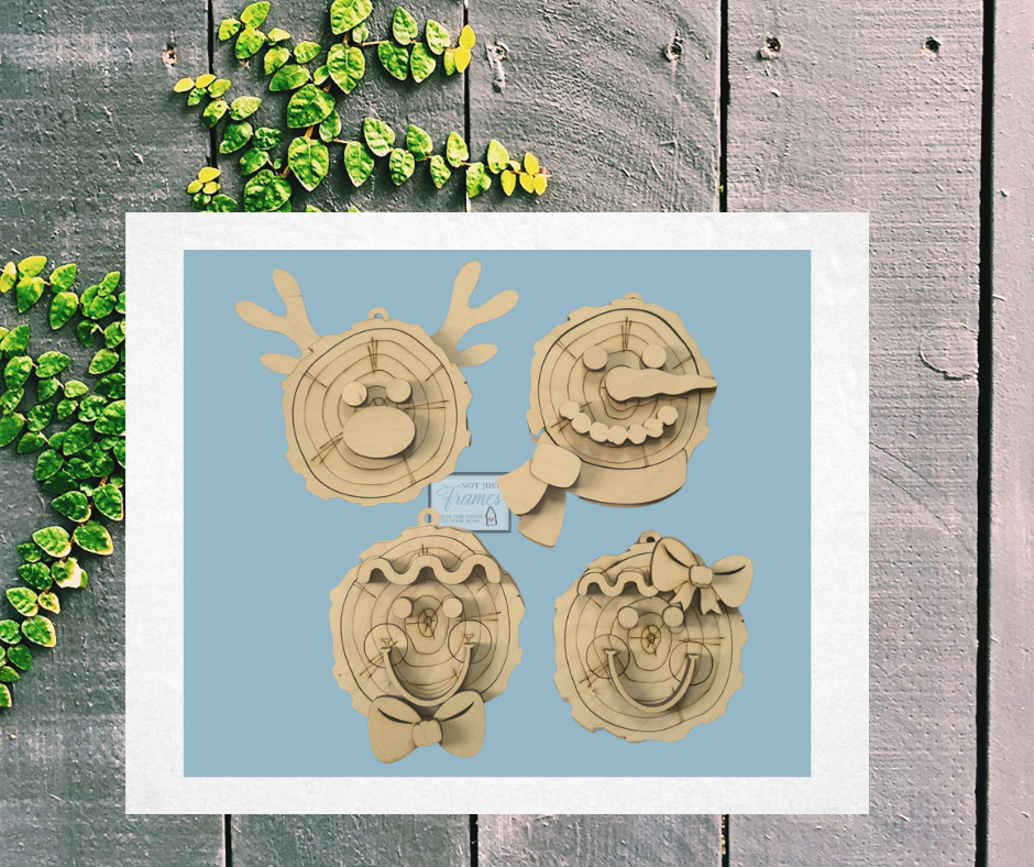 Wood Slice Ornaments