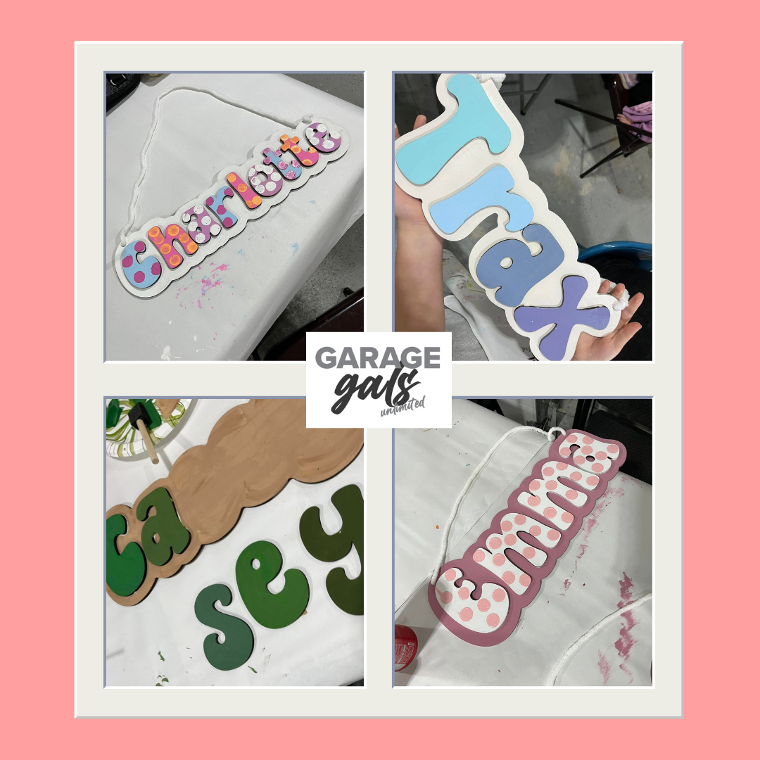 Personalized Name Sign Blank