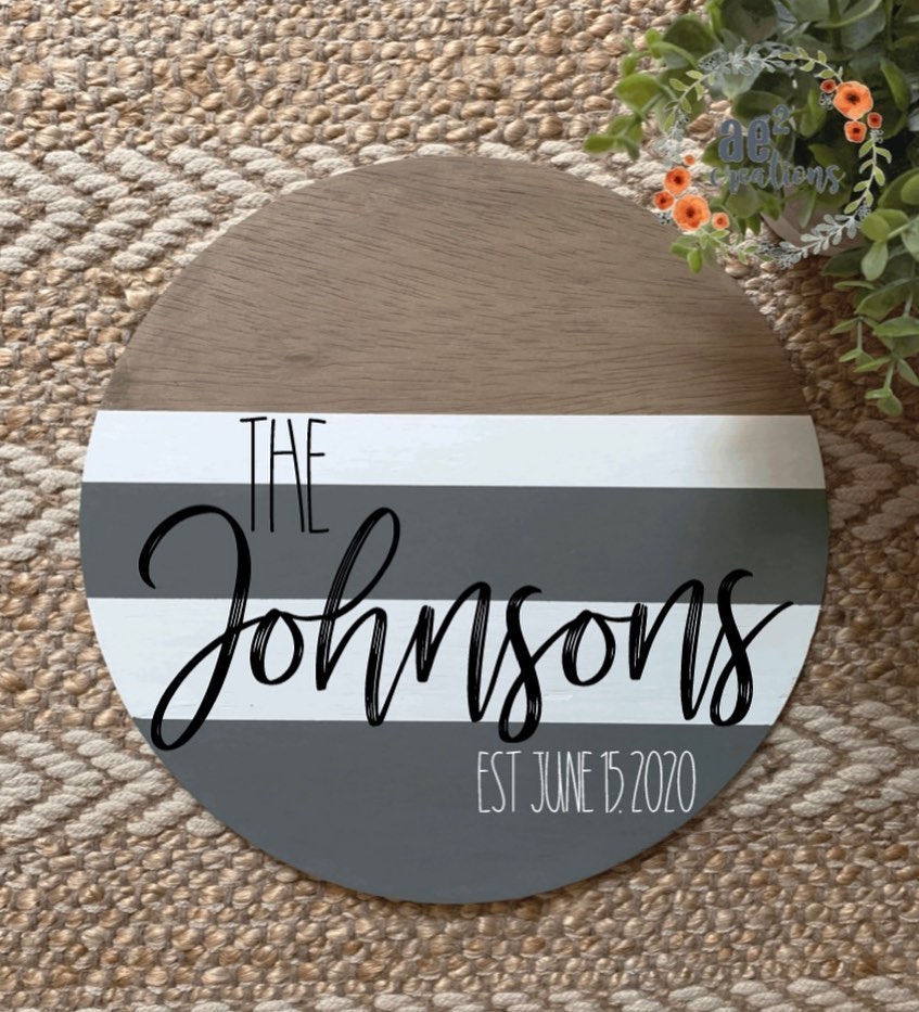 Wood Rounds for Crafting (Set of 6)