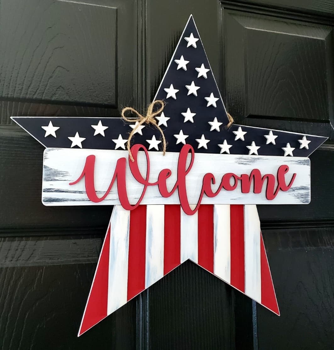 Welcome Stars & Stripes DIY Kit