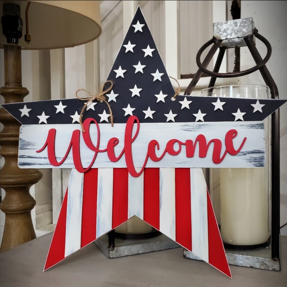 Welcome Stars & Stripes DIY Kit