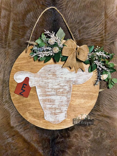 Cow Heads (set of 2)