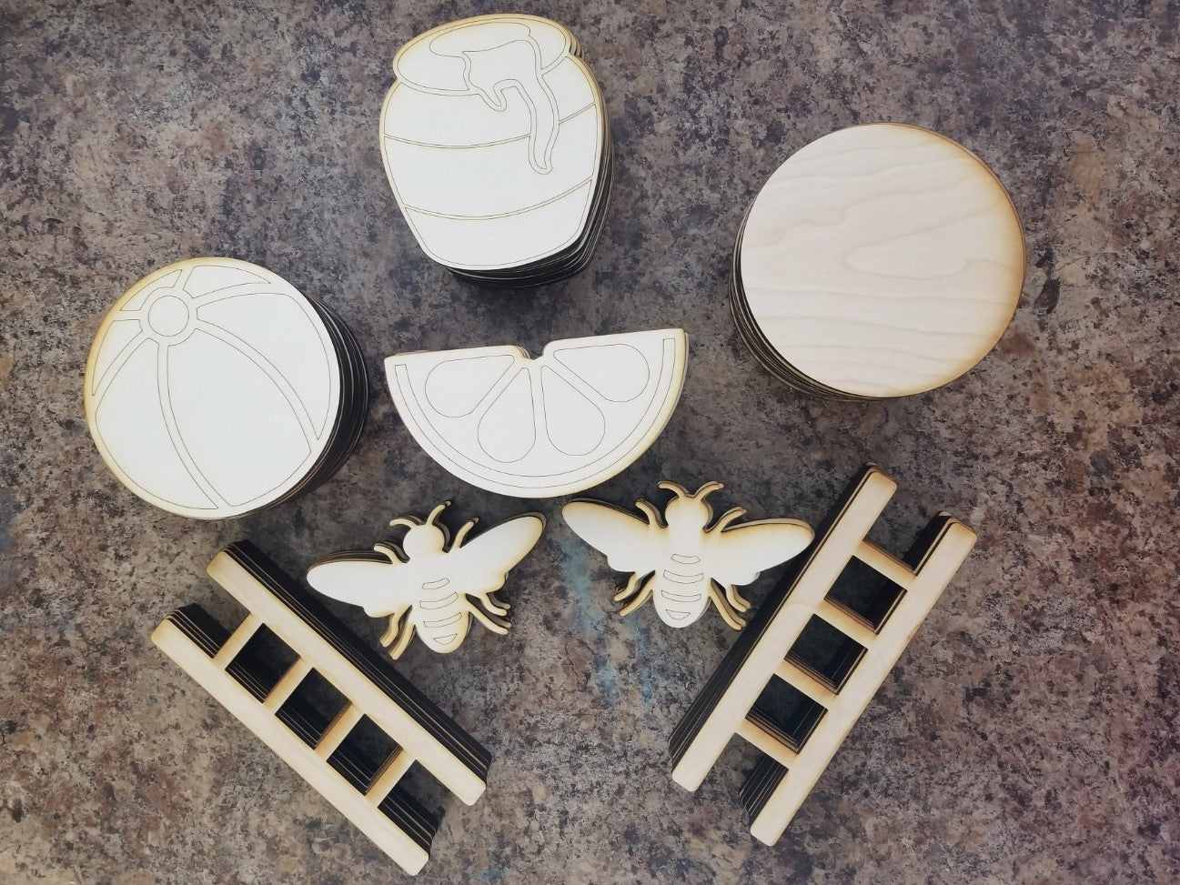 Wood Tag Wood Signs Wood Blanks Vintage Truck Shape Blanks Ornament Lemon Laser DIY Easter Door Tags Door Tag Dishwasher Dirty Crafty Gifts Clean Christmas Chalk Couture Buzz Bulk Blank Shapes