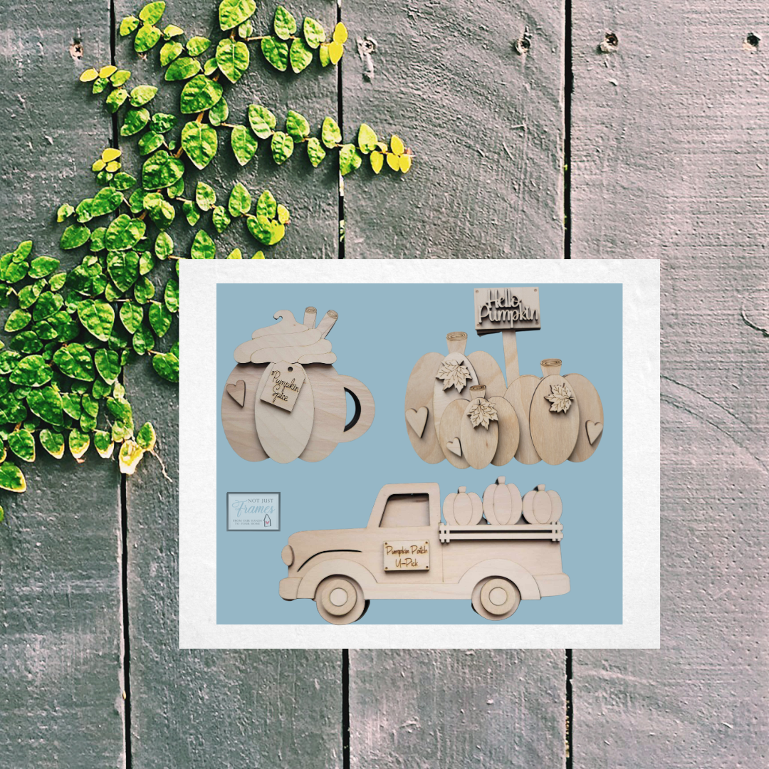 Fall Chunky Shelf Sitters