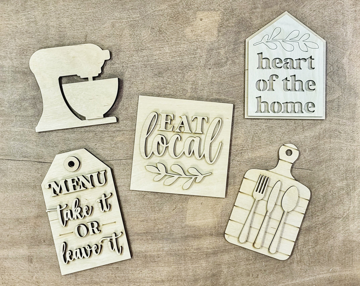 Heart of the Home, Decor, Eat Local, Cute , Spoon mixer Menu Laser DIY Knife Kitchen Decor Kitchen Heart of the Home heart Fork Eat Local eat
