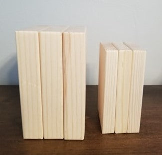 Comparison of mini book blocks and standard book blocks