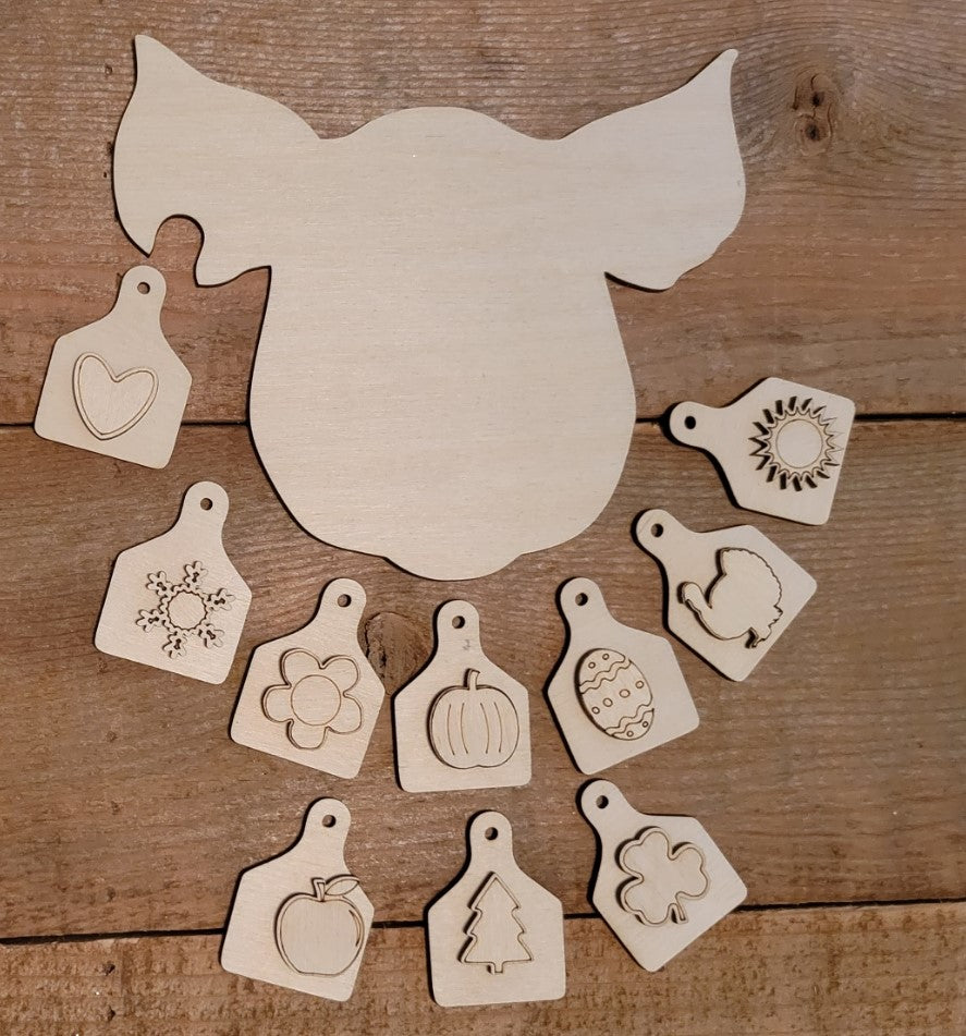 Cattle Tag Interchangeable