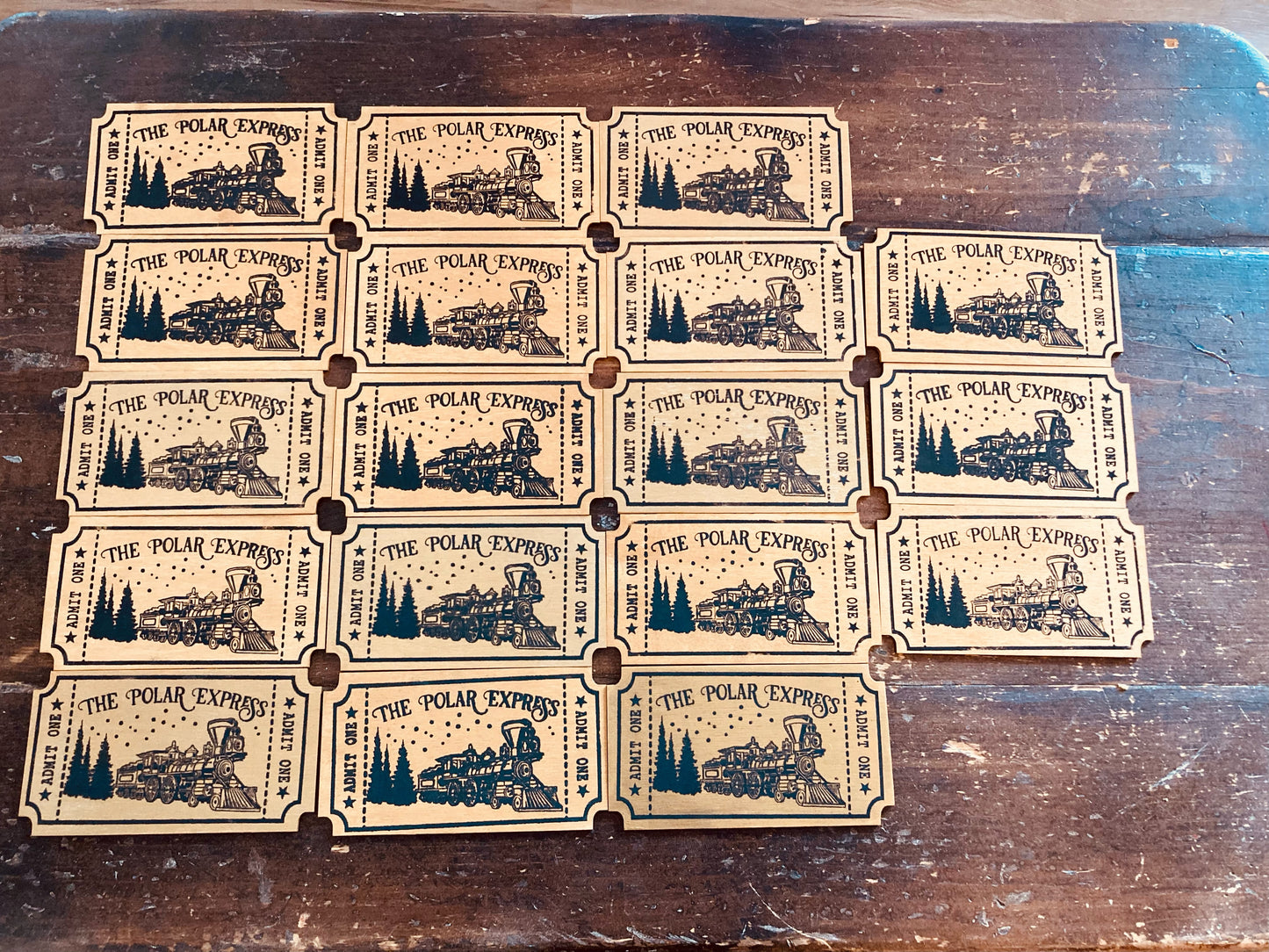 Movie Theater/Raffle Ticket Shapes (set of 3)