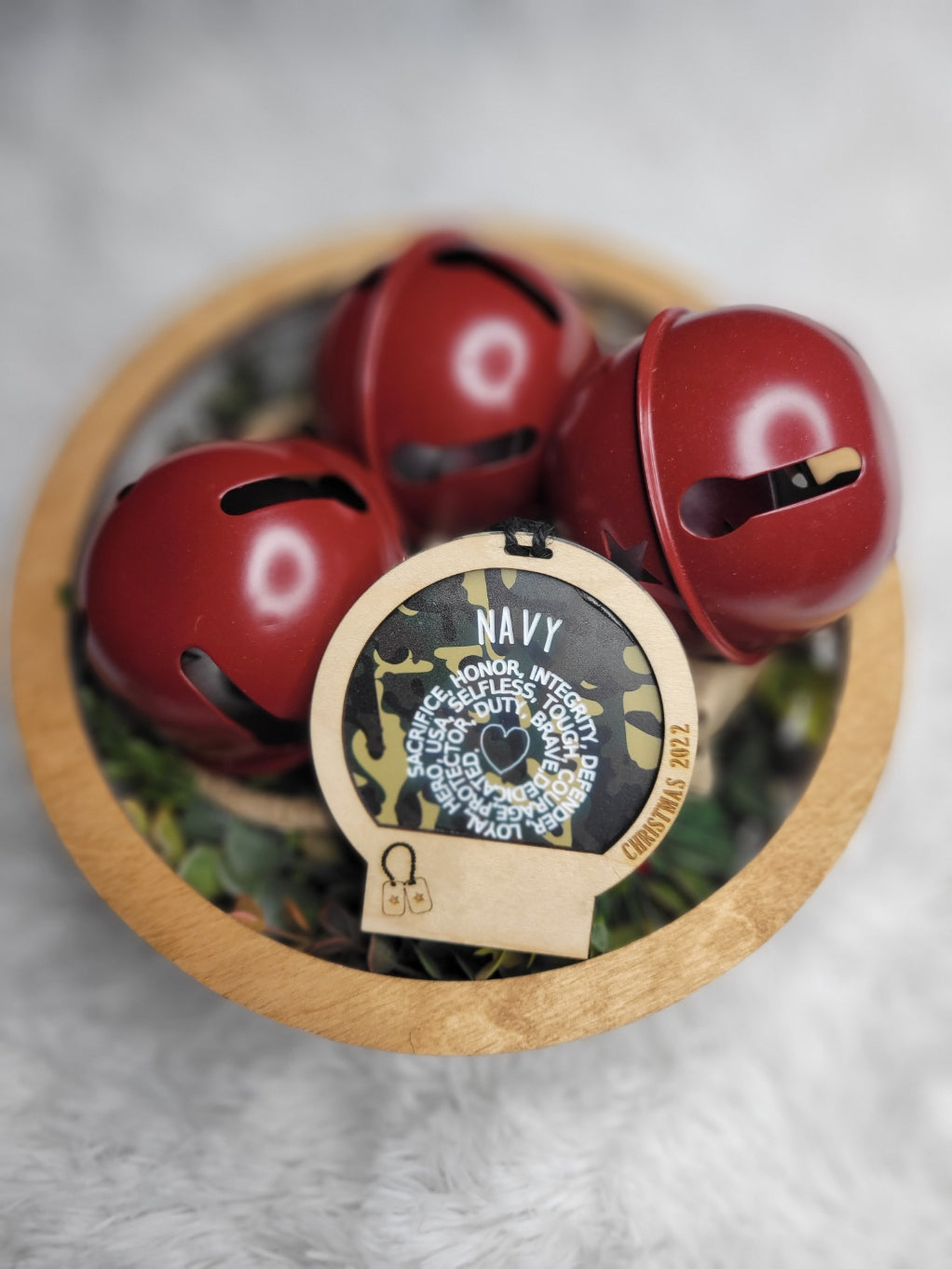 Spiral Military Ornaments