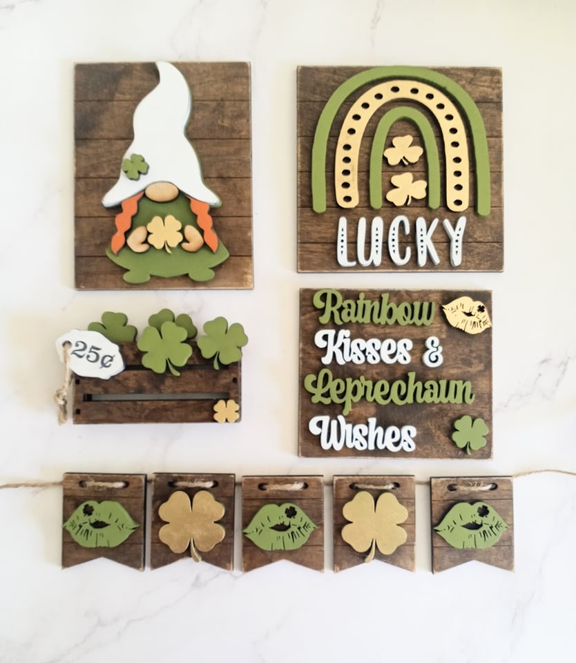 St. Paddy's Day Tiered Tray DIY Kit