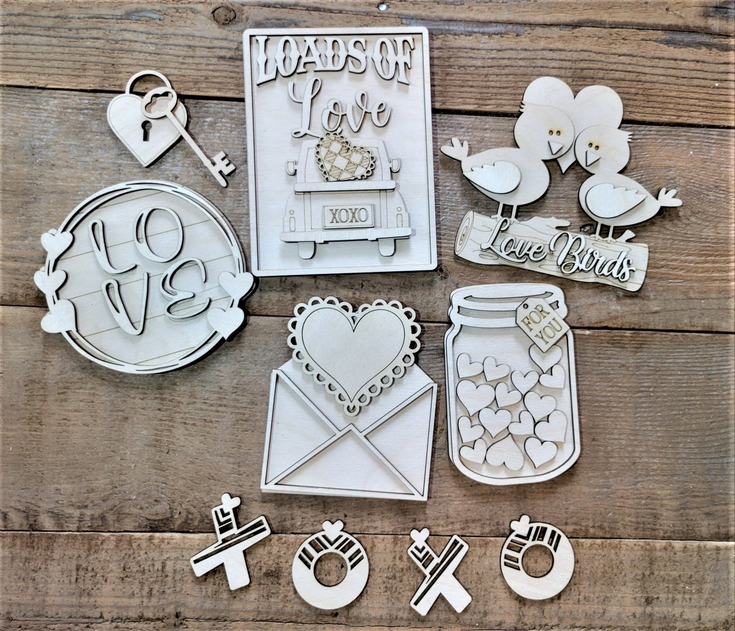 Loads of Love Tiered Tray