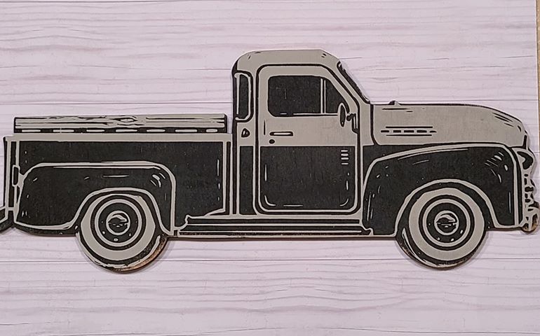 Antique Truck (set of 2)