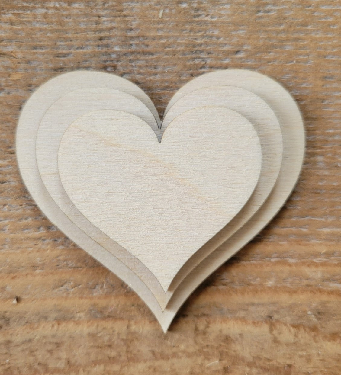 Wooden Heart Cut Outs