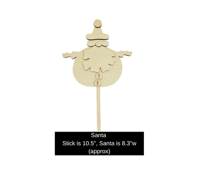 Seasonal Character Sticks