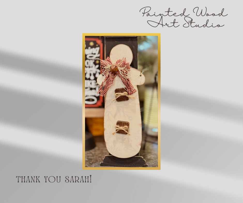 Hanging Snowman & Shovel