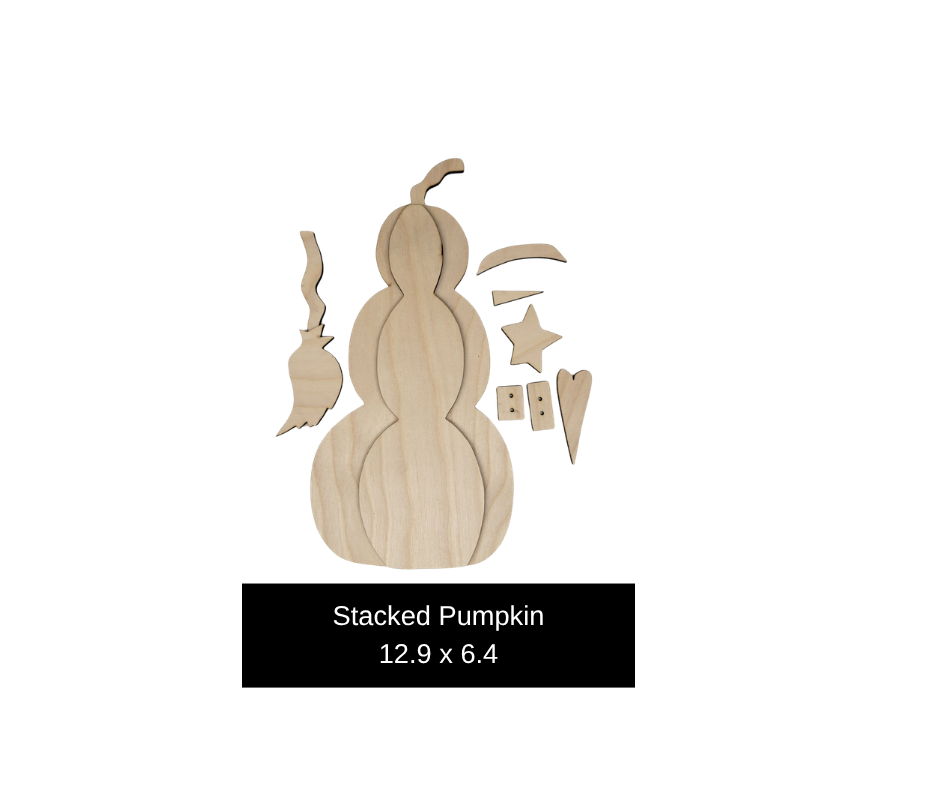Stacked Pumpkin Leaner