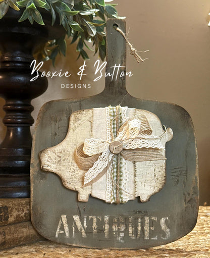 Vintage Pig & Creamer Dish