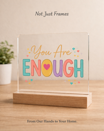 Inspirational Acrylic Desk Signs