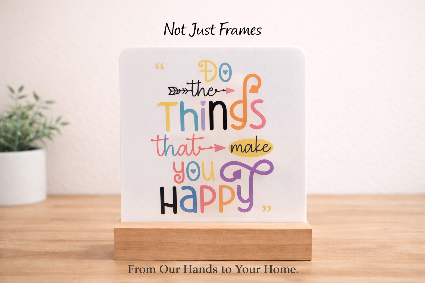 Inspirational Acrylic Desk Signs