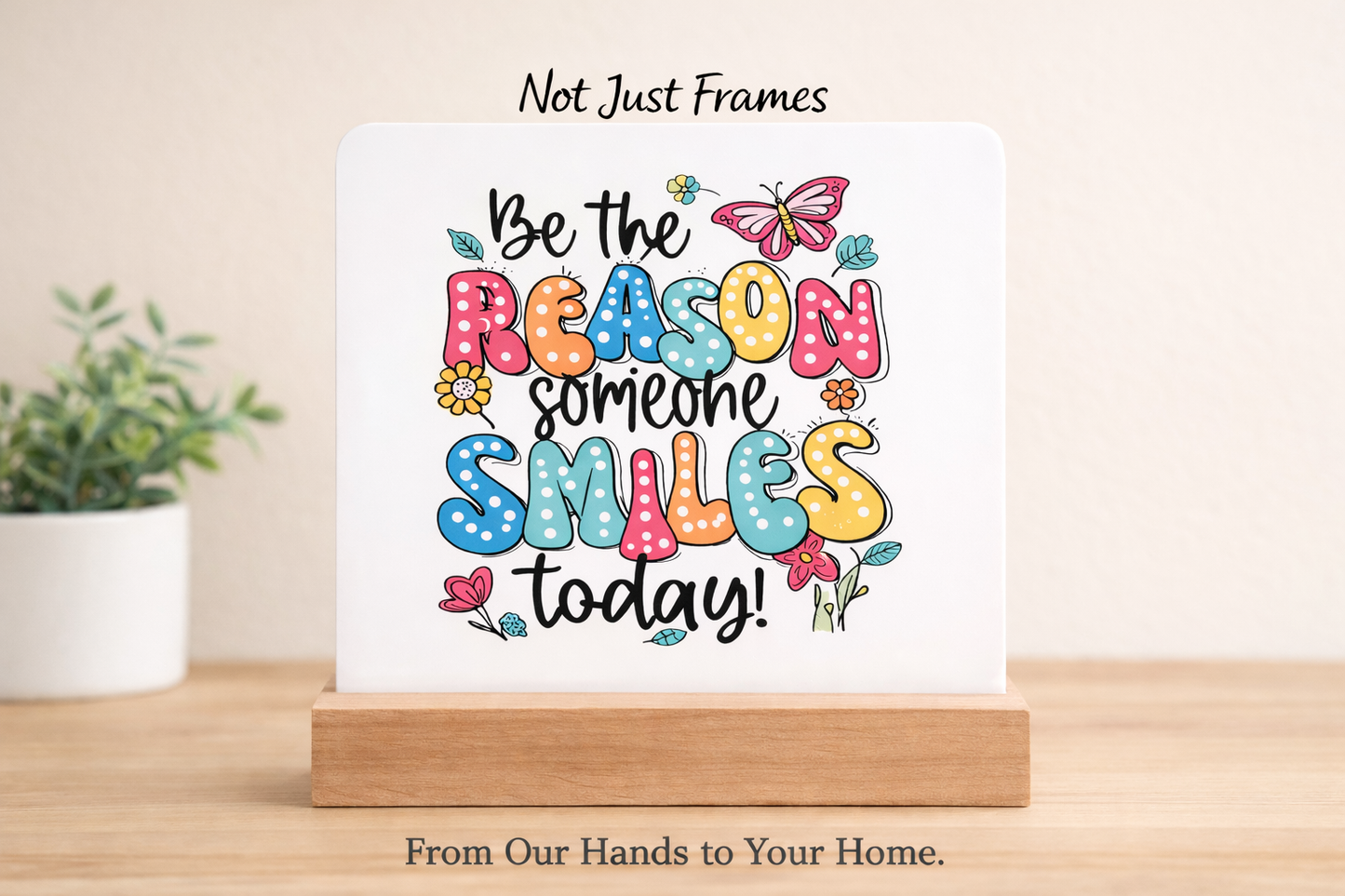 Inspirational Acrylic Desk Signs