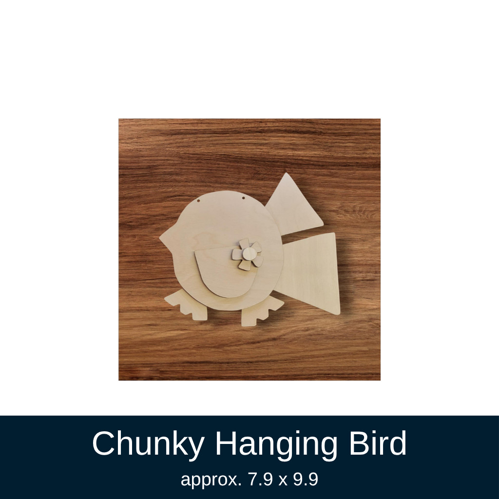 Chunky Hanging Bird