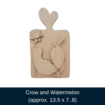 Watermelon & Country Crow Sign