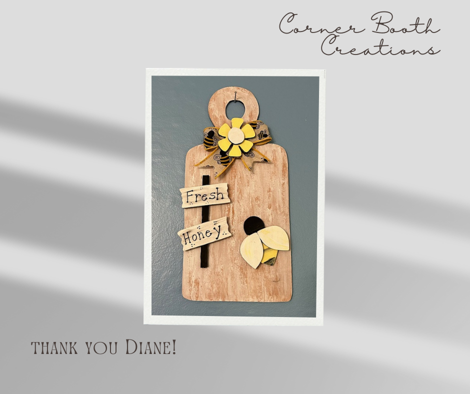 Bee Board Sign
