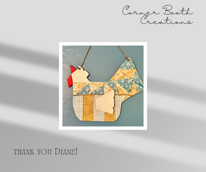 Chicken/Rooster Hanging Set