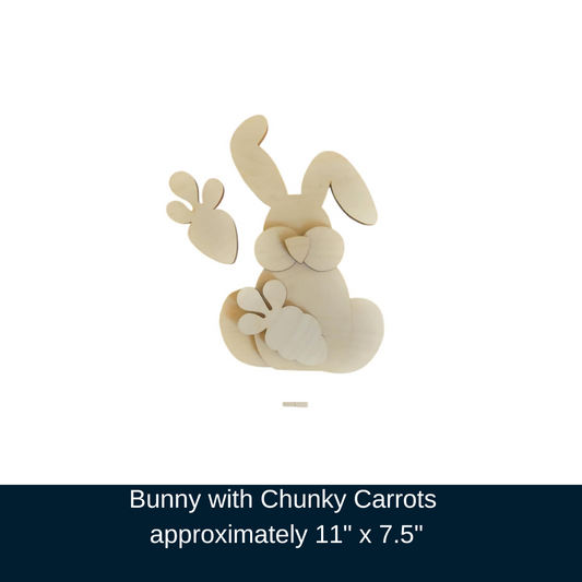 Bunny with Chunky Carrots