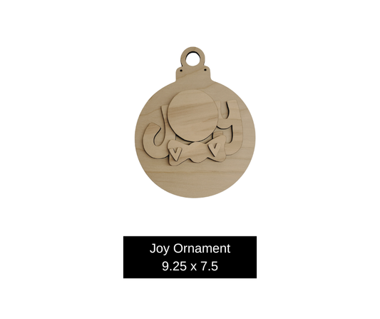 Joy Ornament