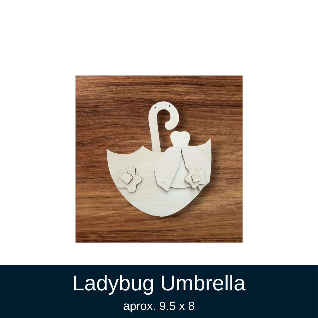 Umbrella with Ladybug