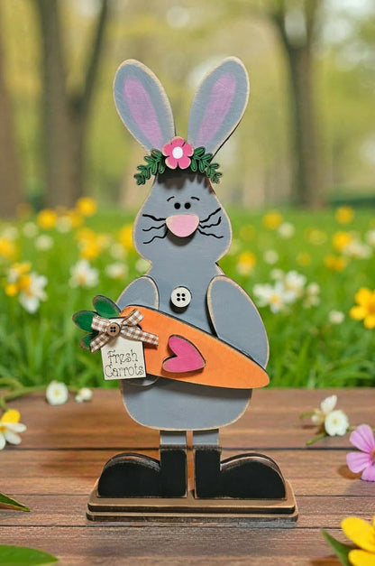 Spring Bunny with Carrot