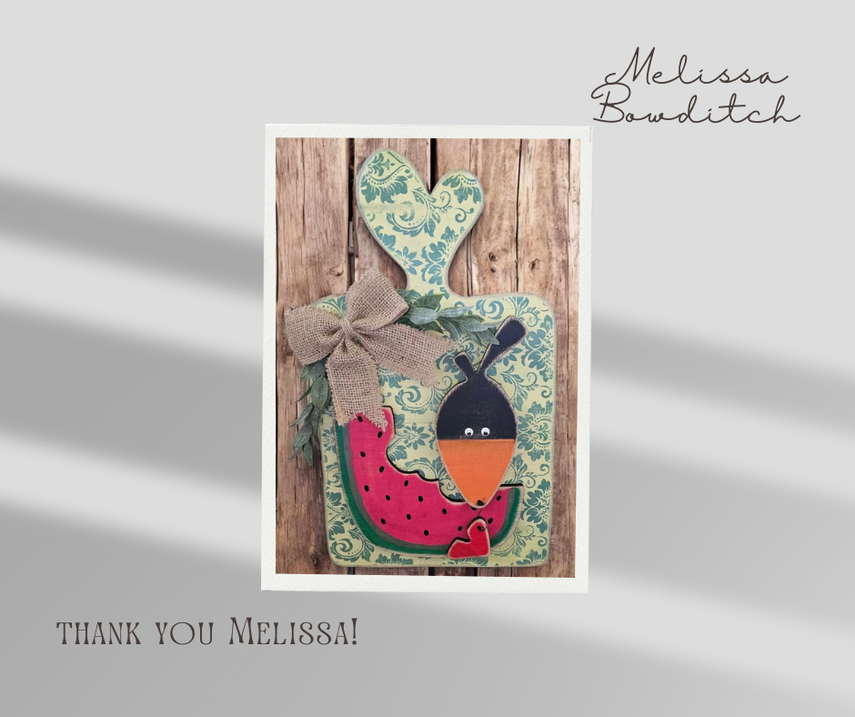 Watermelon & Country Crow Sign